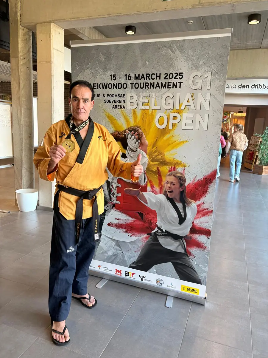 Médaille d'or au Belgian Open 2025 à Lommel