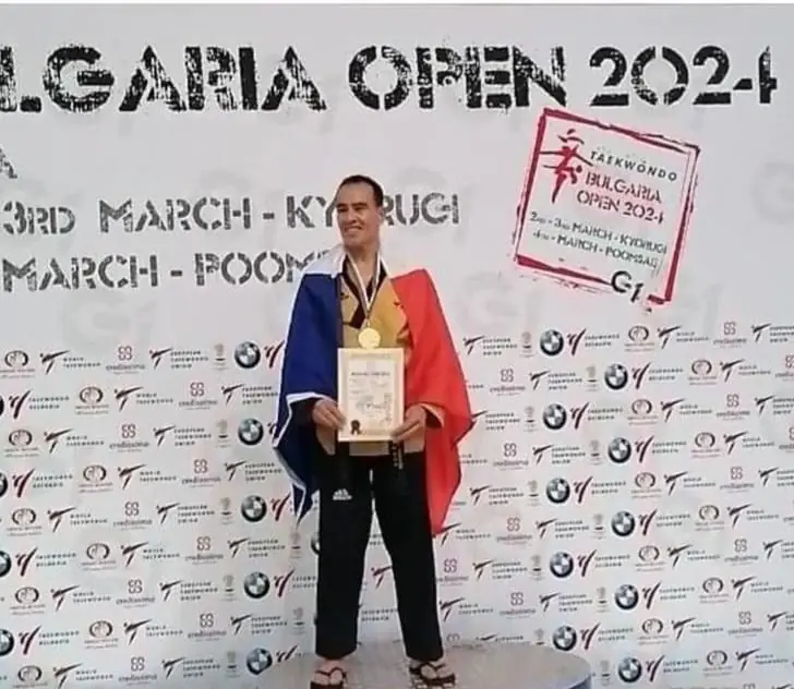 Première marche du podium au Bulgaria Open 2024