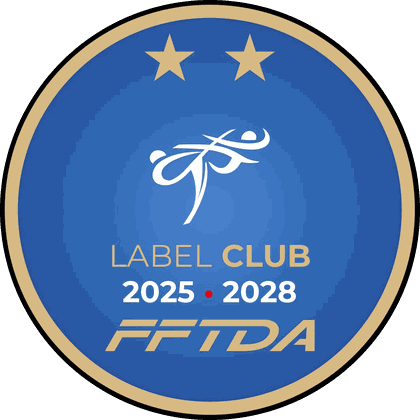 Label Club deux étoiles de la Fédération française de taekwondo