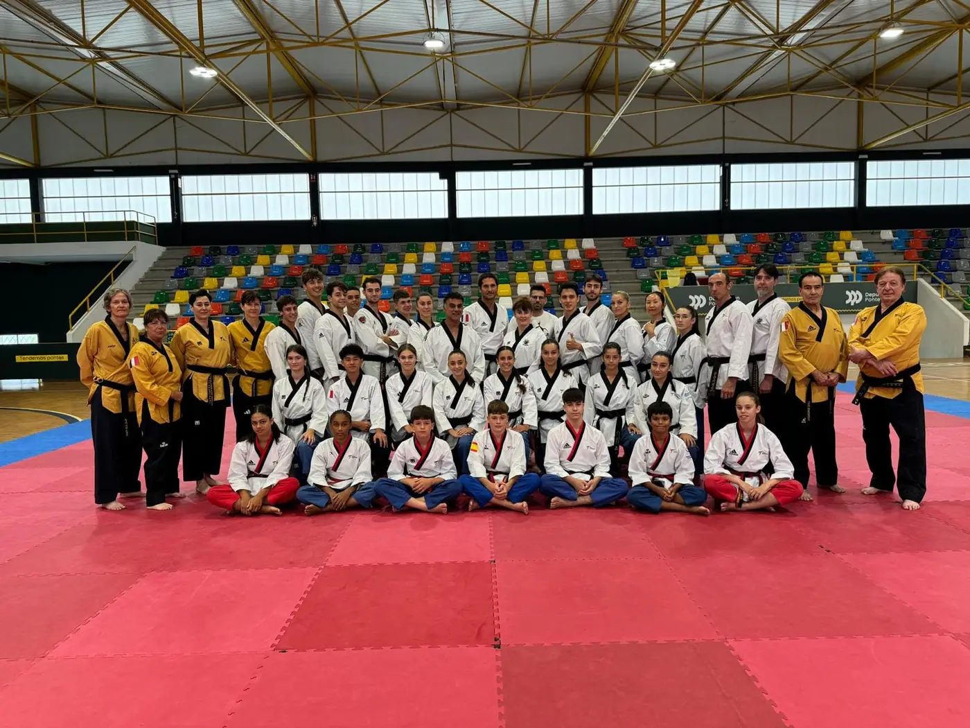 Stage de l'équipe de France de poomsae en Espagne